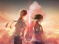 《你的名字》中的经典句子和美图,九月露湿,待君之前