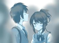 动漫《你的名字》，人与人之间的距离，不过转瞬即逝