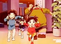 奔跑吧柯南，少年侦探团上演“跑男”大戏，小五郎再次打酱油