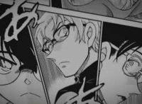 柯南漫画1097话情报，若狭和冲矢昴带侦探团去海边，两人互相试探