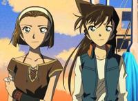 名侦探柯南：女主团颜值被封印，当园子没有发卡，小哀丢掉高冷