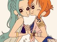 这版的薇薇和娜美喜欢吗？蜡笔小新风格的海贼王与名侦探柯南