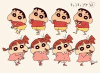 这版的薇薇和娜美喜欢吗？蜡笔小新风格的海贼王与名侦探柯南