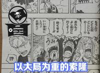 海贼王1060话漫画，山治还是路飞的右手，索隆被伙伴骂不去救薇薇
