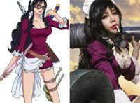 海贼王最美女神cosplay，薇薇太美啦，Baby-5攻气十足，神还原