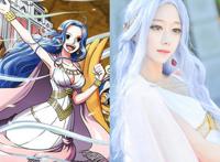 海贼王最美女神cosplay，薇薇太美啦，Baby-5攻气十足，神还原