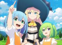 女主穿越异世界，收龙为徒弟，收史莱姆为女儿，太强大了