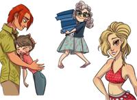 疯狂动物城角色拟人化，朱迪尼克太甜，夏奇羊比原作还妩媚