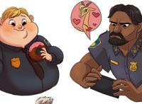 疯狂动物城角色拟人化，朱迪尼克太甜，夏奇羊比原作还妩媚