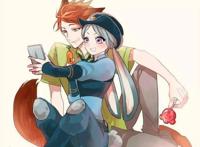 《疯狂动物城》拟人插画：狐狸男神和兔女郎日漫画风，这CP我爱了