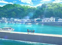 不管是大叔还是女孩子，都能在这部日常动画中，找到钓鱼的乐趣