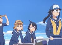 JK萌妹子的钓鱼日常，无论什么时候看都是那么治愈