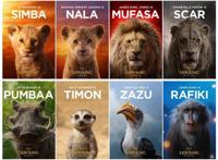 写实真人版《狮子王》角色海报公开，有种在看动物世界频道的错觉