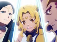 刀剑神域爱丽丝篇14话预告：桐人的援军到达，亚丝娜开心的笑了