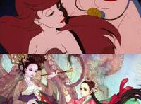 当迪士尼角色穿上“韩服”后，乌苏拉颜值超高，艾莎公主让人惊艳