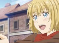 这部四月新番出现女版艾尔敏，金色短发活力十足，女装果然好看