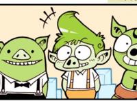 星太奇：三只小猪盖房子，却遇大灰狼玩转愤怒的小鸟！