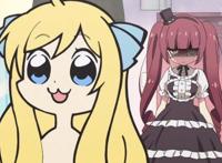 《邪神与厨二病少女》最新话：小邪神渣男典范，脸型瞬间POP子化