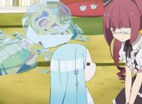 《邪神与厨二病少女》最新话：小邪神渣男典范，脸型瞬间POP子化