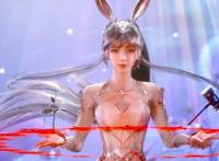 斗罗大陆：大神自制小舞兔女郎装，颜值比动漫还美，项圈令人心动