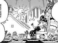 海贼王907话：桃兔大将登场！和之国兵力比海军雄厚，路奇当走狗