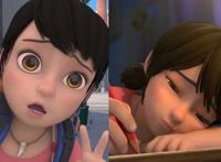 熊出没：赵琳和光头强的新版造型变化，光头强逆袭！