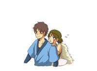 动漫《幽灵公主》壁纸：你在森林，我在达达拉城，我们一起活下去