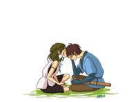 动漫《幽灵公主》壁纸：你在森林，我在达达拉城，我们一起活下去