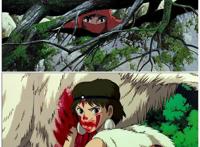 宫崎骏动画的巅峰神作《幽灵公主》，人与自然的战争唯活下去求解