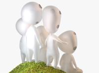 很多人都不知道宫崎骏动画《幽灵公主》中在树间隐现的精灵叫什么