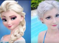 见过现实中的动漫人物吗？艾莎神还原，焰灵姬和天使彦美到窒息！