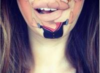 “嘴唇”上的小怪物，大力水手超写实，最后一个“蜜汁尴尬”！