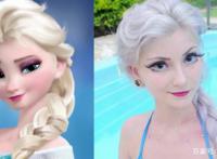 当动漫角色“穿越”现实，躲过了女神艾莎，却被嘟嘟萌翻了！