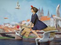 魔女宅急便：童年女神cos，这个童话级别的还原，令人沉醉