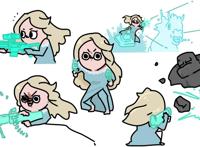 《冰雪奇缘》小漫画，艾莎与乐佩秀宠物，安娜秘密被发现