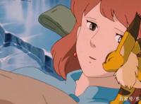 经典动画《风之谷》，宫崎骏成名作品，女孩一己之力对抗万千毒虫