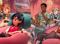 《无敌破坏王2》迪士尼公主们性转后的样子，竟然比王子还帅！