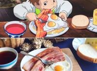 这些动漫美食被“神还原”后，你更喜欢哪一个呢？