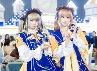 阿萨姆奶茶也玩上cos，大白兔看起来很好吃，这是要集体送福利