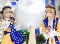 阿萨姆奶茶也玩上cos，大白兔看起来很好吃，这是要集体送福利