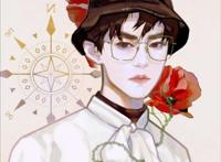 易烊千玺饭绘动漫图，玫瑰花小王子驾到