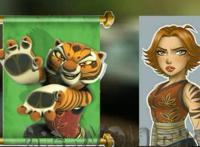 当功夫熊猫变成人，反派最帅，阿宝变成光头！