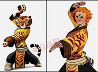 漫画师又出手“拟人”，海绵宝宝变帅气书生，功夫熊猫成白胖子！