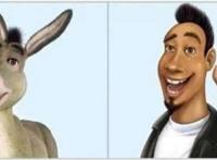 当动漫角色集体拟人，海绵宝宝依旧很可爱，但功夫熊猫却秃了？