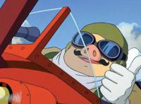 动漫红猪，飞行员是一只猪，过往丰富迷倒两个女人