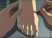 《言叶之庭》是一部“足控”动漫，导演新海诚坦言，喜欢女性的脚