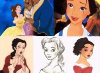 公主进化史！迪士尼公主最初的造型
