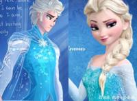 当迪士尼角色“转性”后，艾莎十分俊秀，乐佩和尤金简直太Q萌