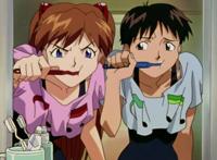 EVA中碇真嗣多次对明日香做过分的事，能称为青春期正常现象吗？