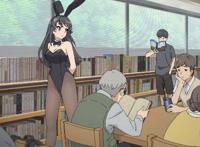 青春期的滑嘴少年，图书馆的兔女郎学姐，你患过思春期综合症吗